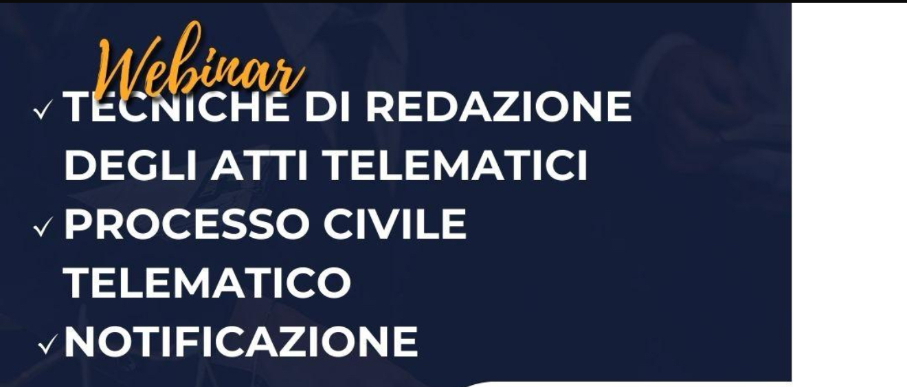 CORSO REDAZIONE ATTI