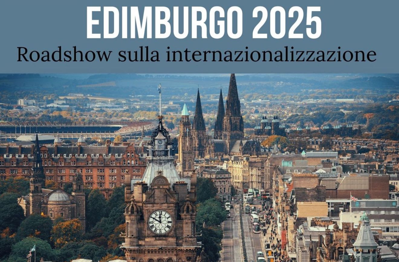 EDIMBURGO 2025 - Roadshow sulla internazionalizzazione